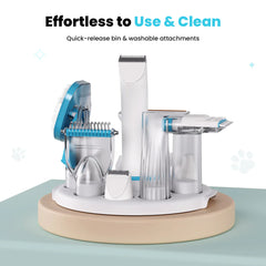 Snouten Grooming Kit — 5-in-1 Mess-Free Dog Grooming System